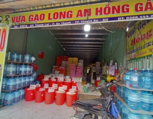 Vựa Gạo Long An Hồng Gấm