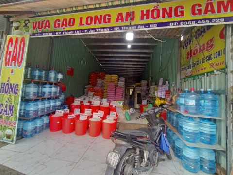 Vựa Gạo Long An Hồng Gấm