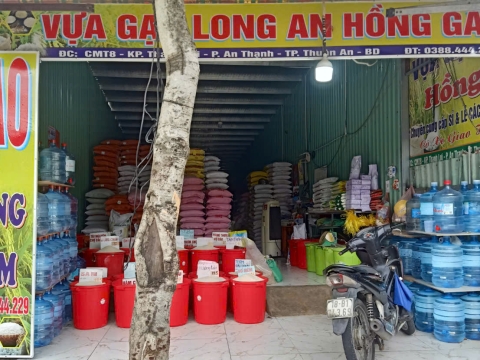 Vựa Gạo Long An Hồng Gấm