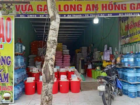 Vựa Gạo Long An Hồng Gấm